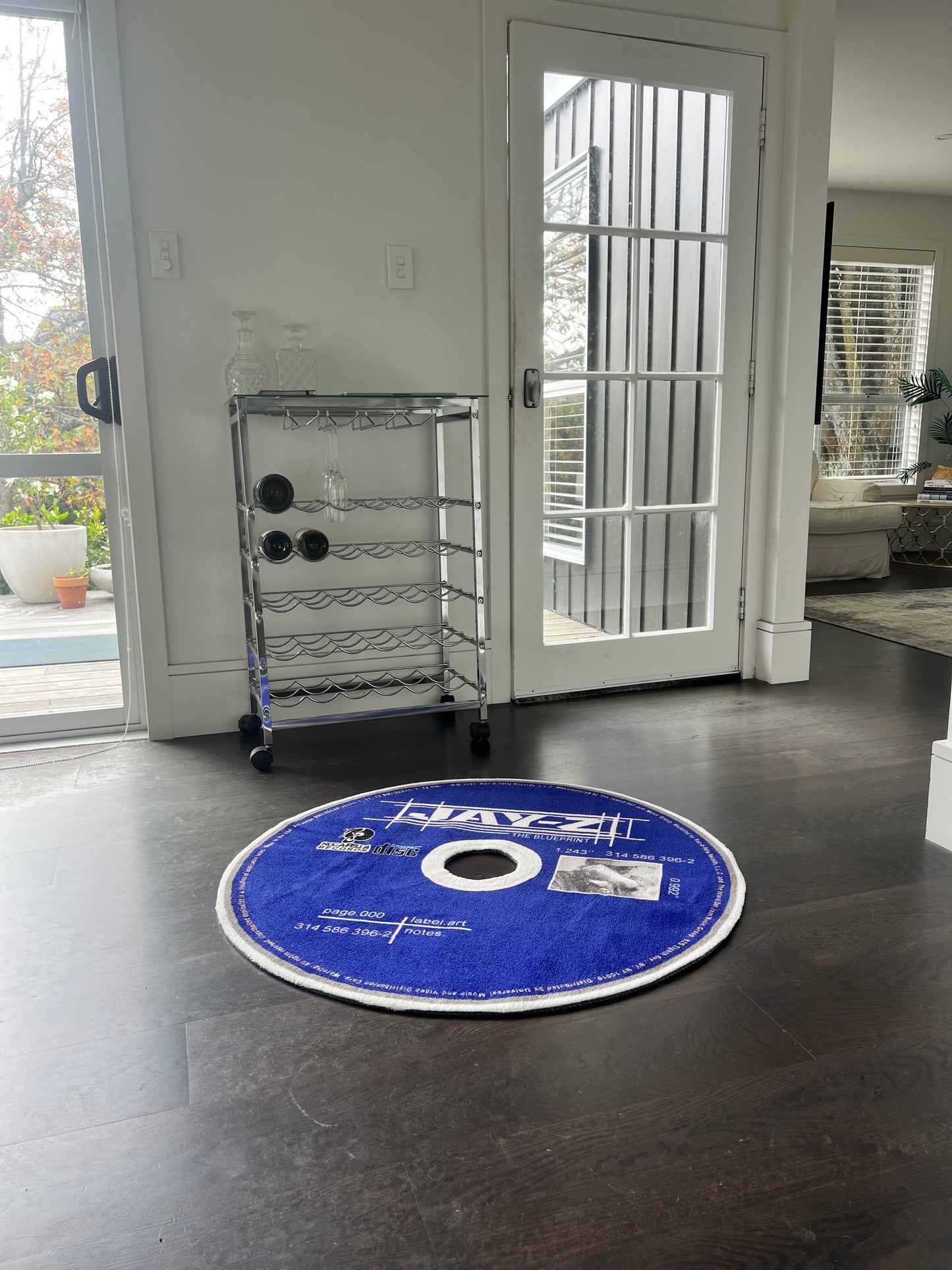 BLUE PRINT RUG